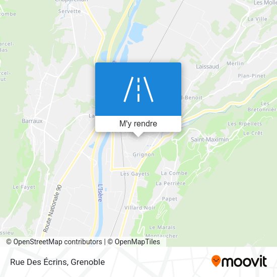 Rue Des Écrins plan