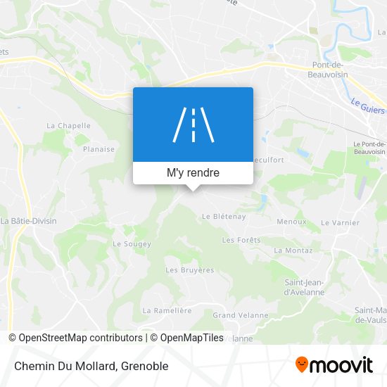 Chemin Du Mollard plan