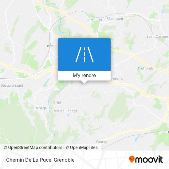 Chemin De La Puce plan