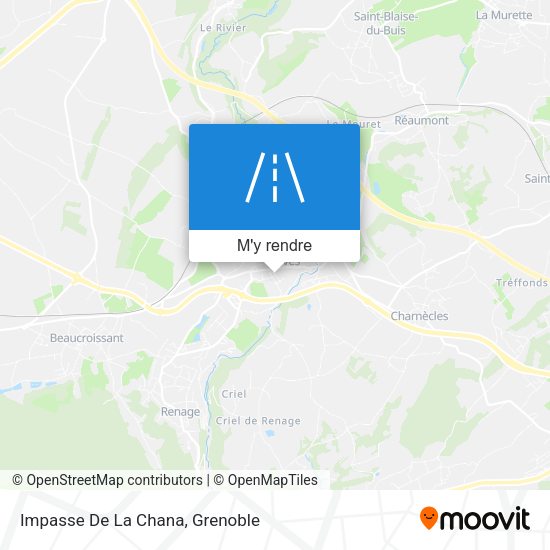 Impasse De La Chana plan