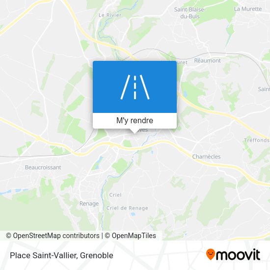 Place Saint-Vallier plan