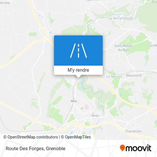 Route Des Forges plan