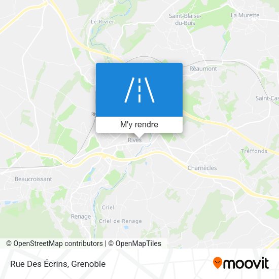 Rue Des Écrins plan