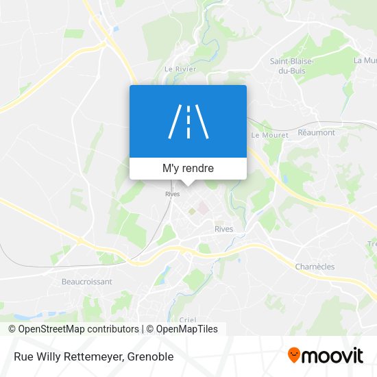Rue Willy Rettemeyer plan