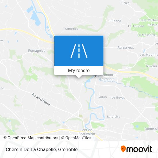 Chemin De La Chapelle plan