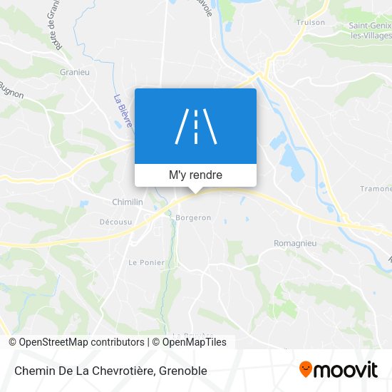 Chemin De La Chevrotière plan