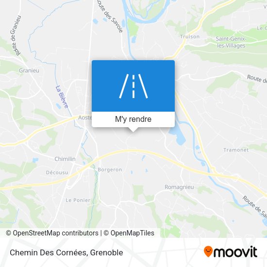 Chemin Des Cornées plan