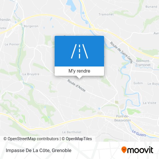 Impasse De La Côte plan