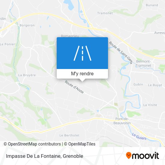 Impasse De La Fontaine plan