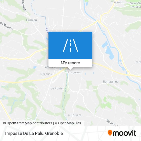 Impasse De La Palu plan