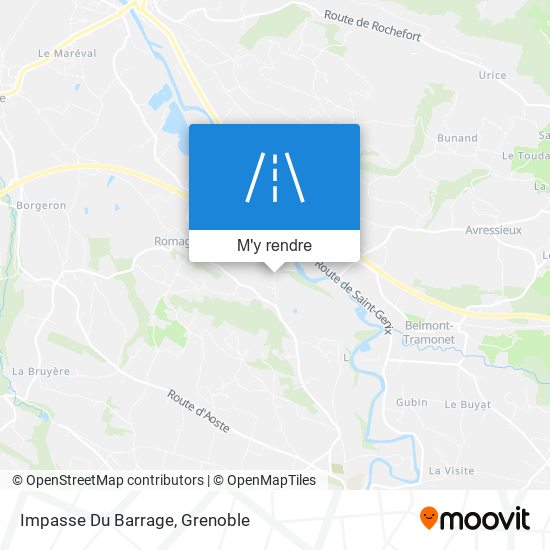 Impasse Du Barrage plan