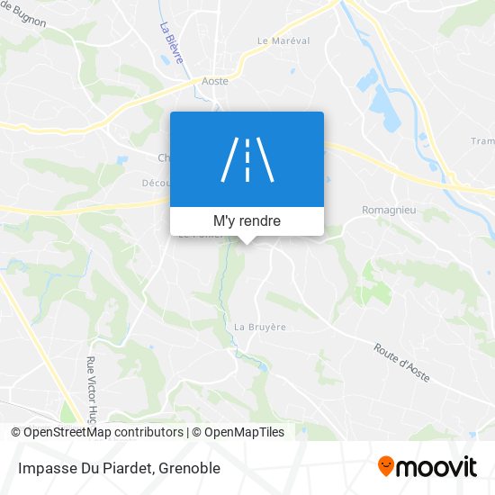 Impasse Du Piardet plan