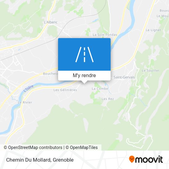 Chemin Du Mollard plan