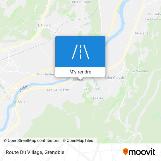 Route Du Village plan