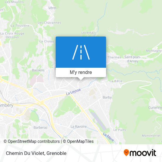 Chemin Du Violet plan