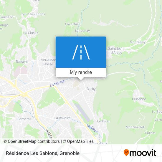 Résidence Les Sablons plan