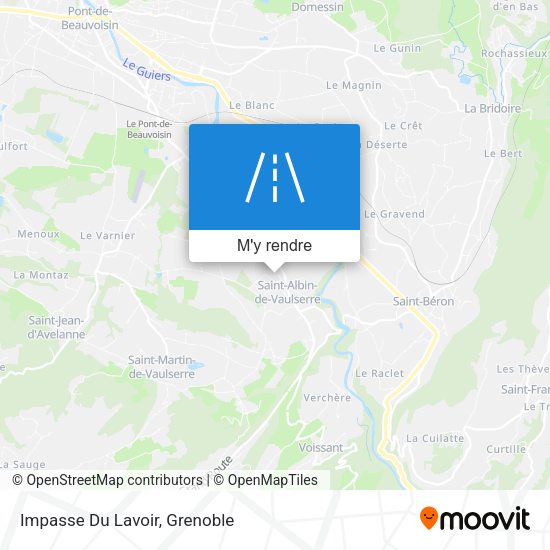 Impasse Du Lavoir plan