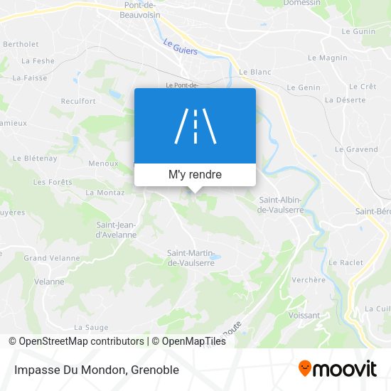 Impasse Du Mondon plan