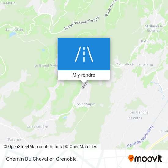Chemin Du Chevalier plan
