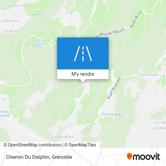 Chemin Du Delphin plan