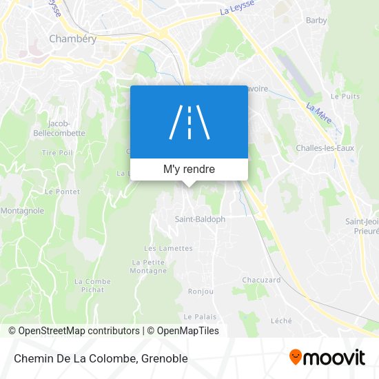 Chemin De La Colombe plan
