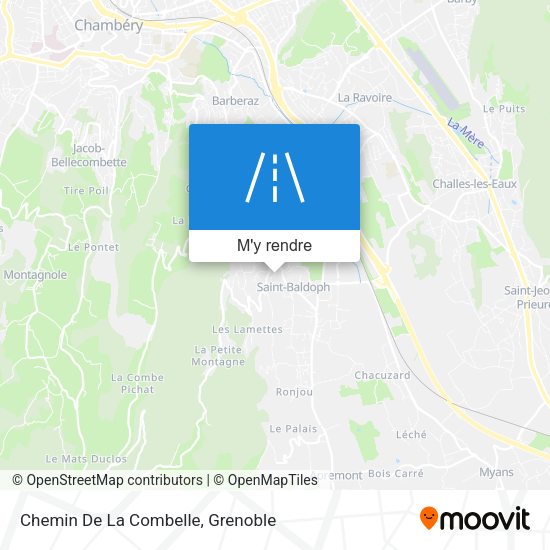 Chemin De La Combelle plan