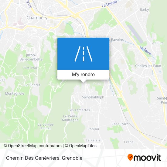 Chemin Des Genévriers plan