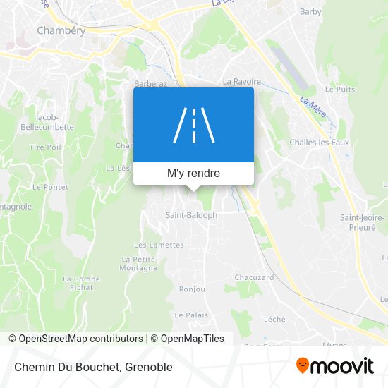 Chemin Du Bouchet plan