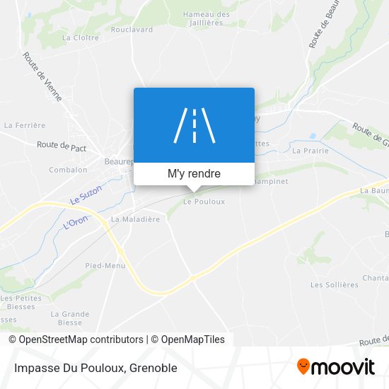 Impasse Du Pouloux plan