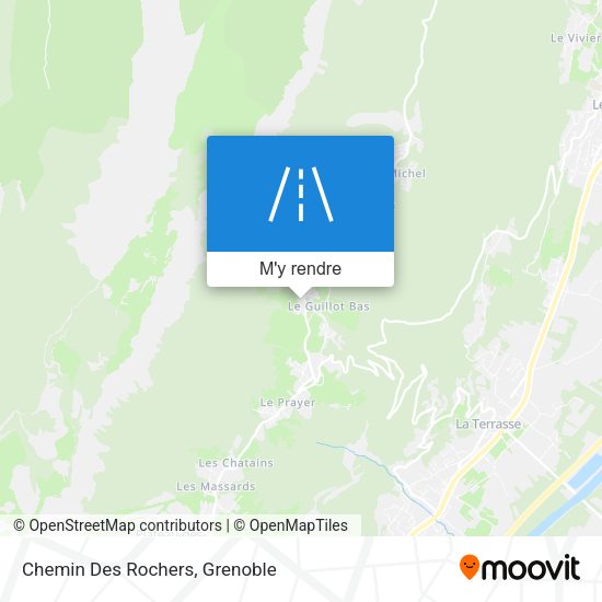Chemin Des Rochers plan
