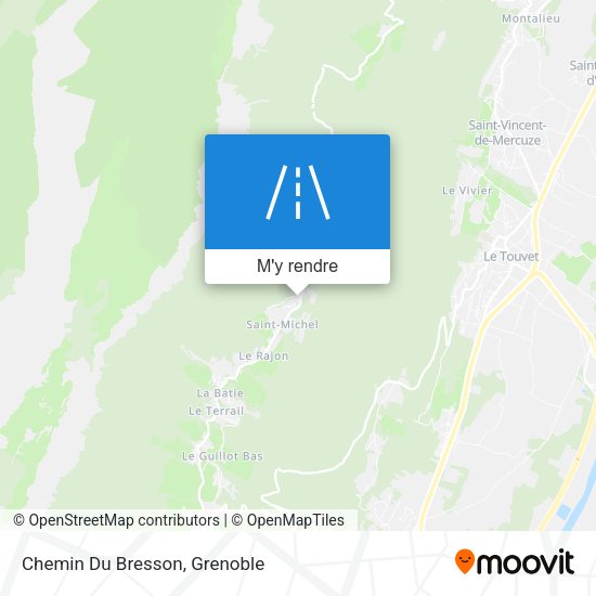 Chemin Du Bresson plan