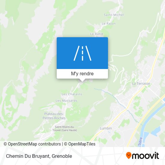 Chemin Du Bruyant plan