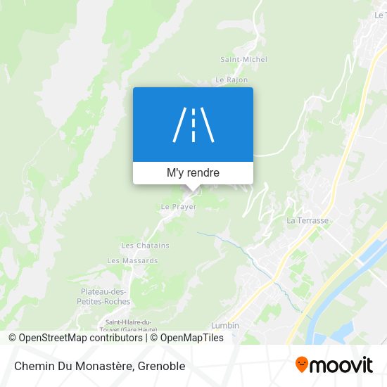 Chemin Du Monastère plan