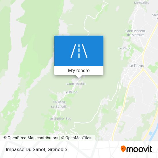 Impasse Du Sabot plan