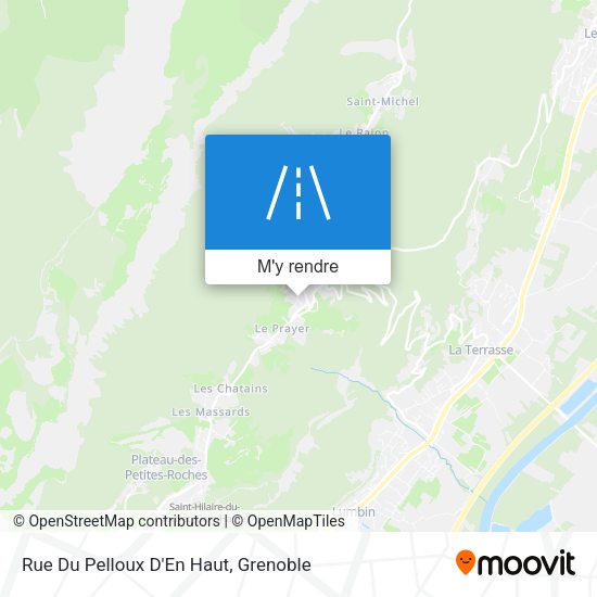 Rue Du Pelloux D'En Haut plan