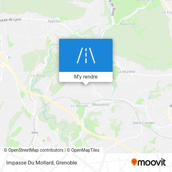 Impasse Du Mollard plan