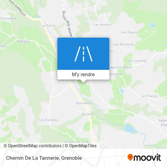 Chemin De La Tannerie plan