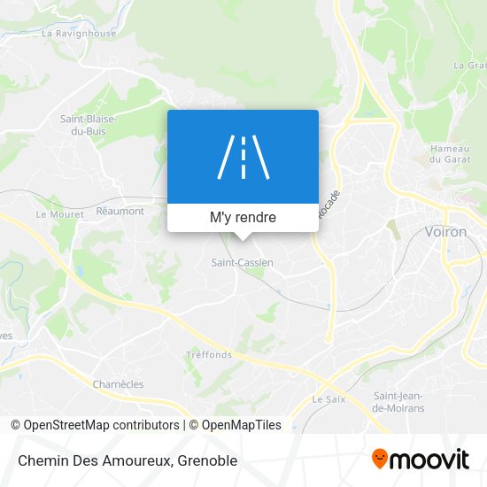 Chemin Des Amoureux plan