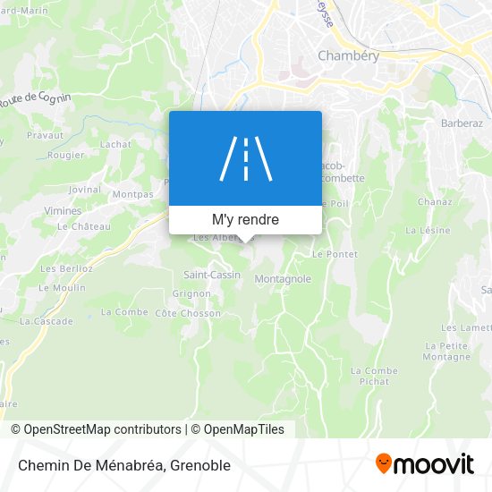 Chemin De Ménabréa plan