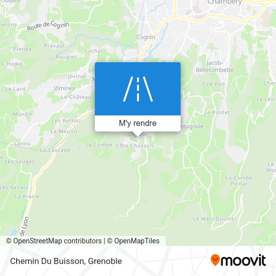Chemin Du Buisson plan