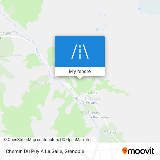Chemin Du Puy À La Salle plan