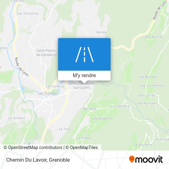 Chemin Du Lavoir plan