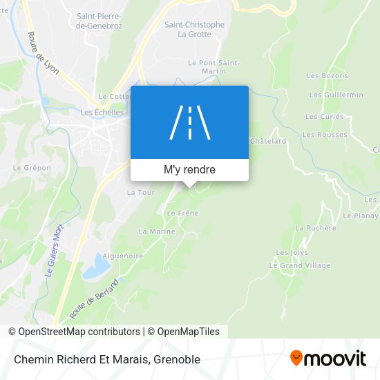 Chemin Richerd Et Marais plan