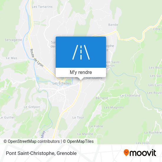 Pont Saint-Christophe plan