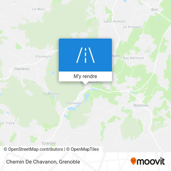 Chemin De Chavanon plan