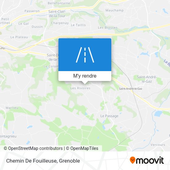 Chemin De Fouilleuse plan