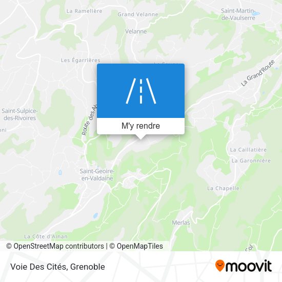 Voie Des Cités plan