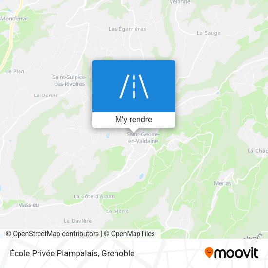 École Privée Plampalais plan