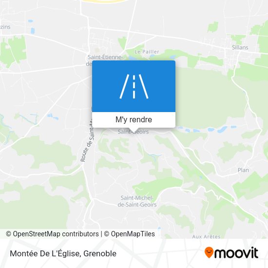 Montée De L'Église plan