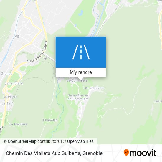 Chemin Des Viallets Aux Guiberts plan